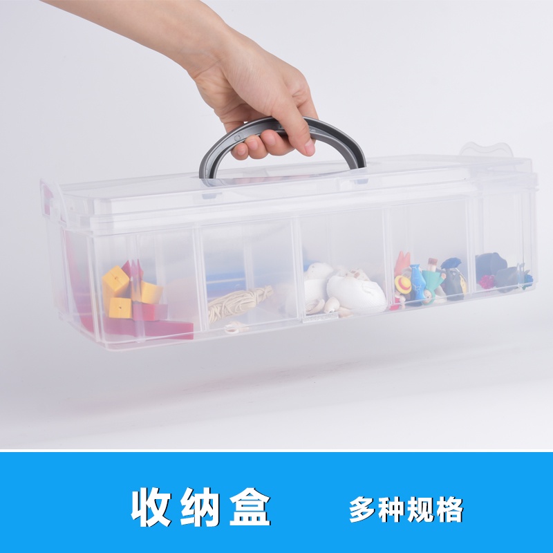 *喜鵲王國* TT模型制作 工具箱 收納盒 透明收納箱 3層可拆收納箱 零件盒