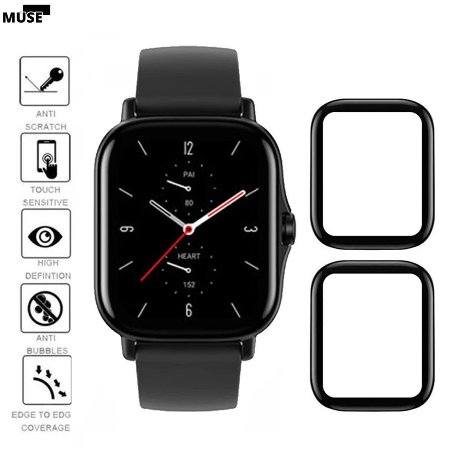 【3cmuse】3D手錶螢幕保護膜 滿版 防摔防刮 智能手錶螢幕貼 華米 Huami Amazfit GTS 2 2