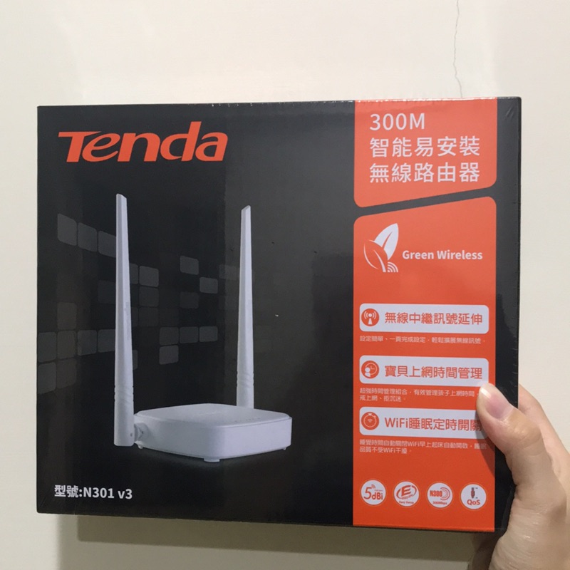 Tenda N301 v3 wifi 分享器