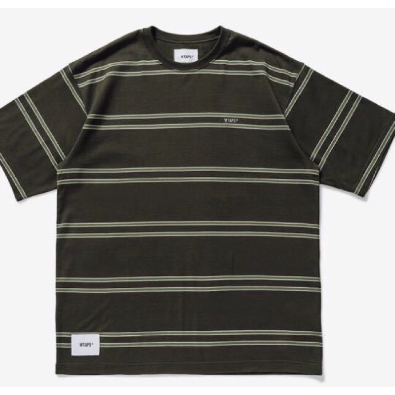 21SS WTAPS JAM 02 SS COTTON OD刺繡 條紋 現貨在店