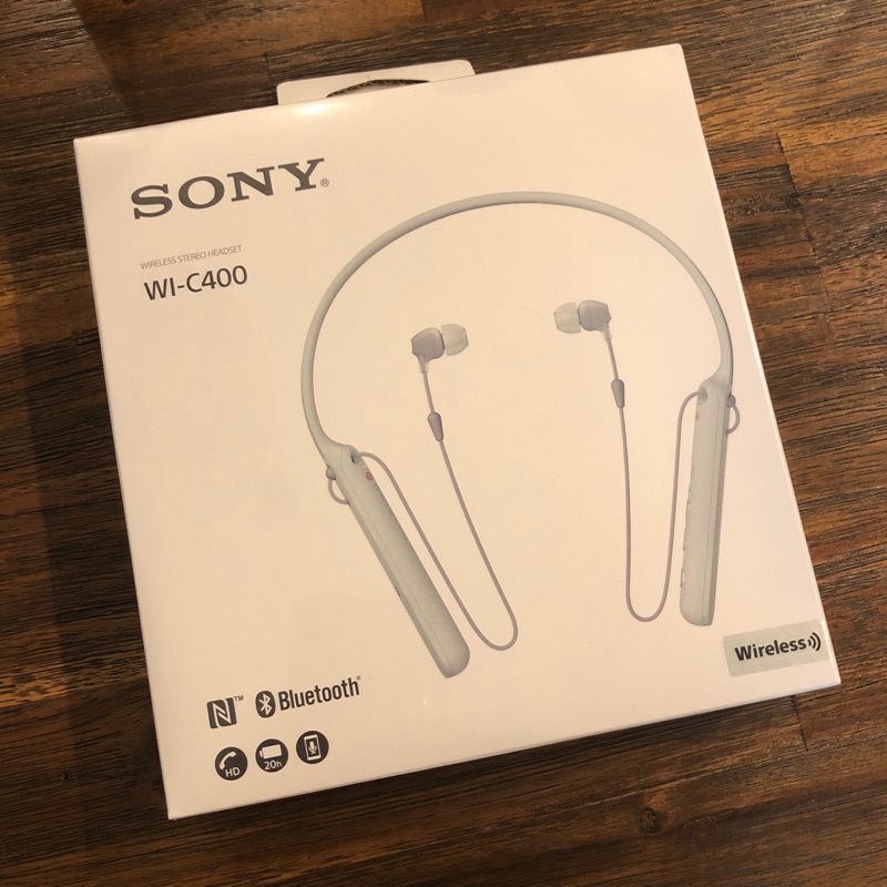 WI-C400 SONY 藍芽立體聲耳機 全新未拆 iPhone