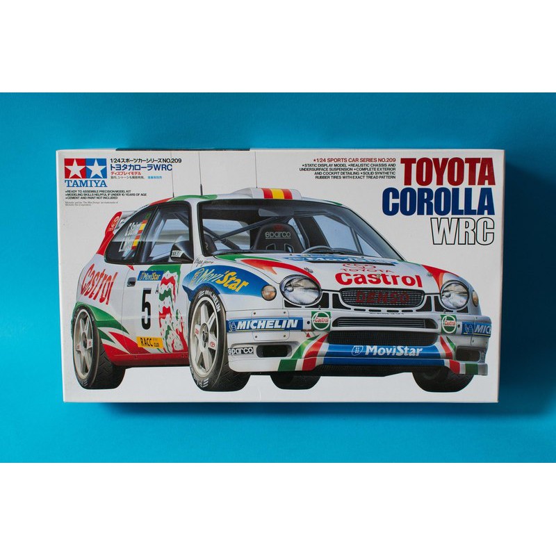 神通模型 田宮 TAMIYA 24209 1/24豐田Toyota Corolla WRC