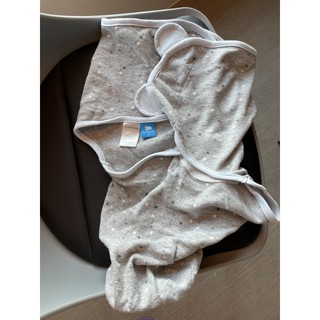 特價🎁嬰兒 新生兒 麗嬰房灰色星星 舒適懶人包巾