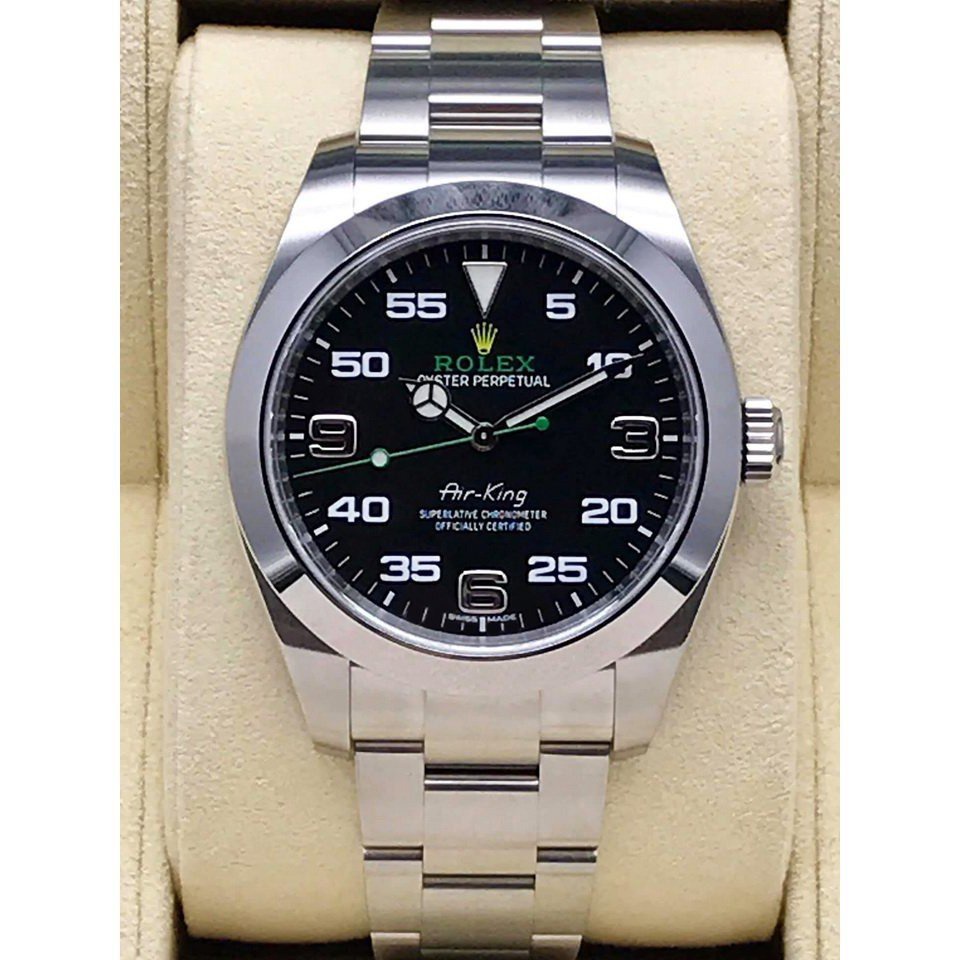 ROLEX 勞力士 空中霸王型系列不銹鋼自動機械男錶116900腕錶 休閒商手錶 機械錶 送調表器