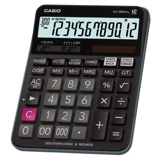 計算機 CASIO （臺灣卡西歐兩年保固）商用計算機 12位數 可記筆數300步 DJ-120D PLUS