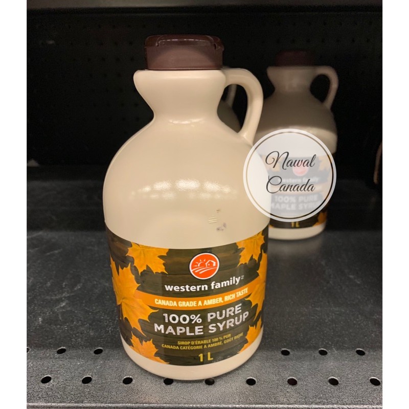 Western Family楓糖漿1000ml 1公升 蝦皮購物