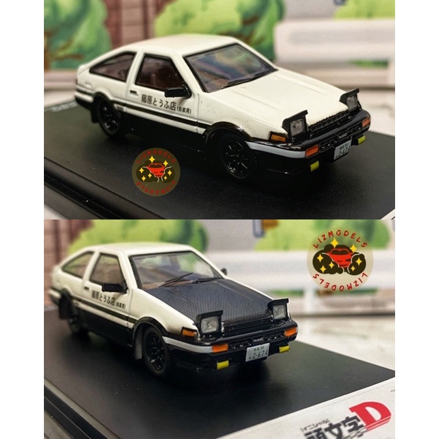 🔅里氏模型車 TM 特別版 1/64 頭文字D Toyota AE86 藤原拓海 豆腐店 kyosho 豐田 86