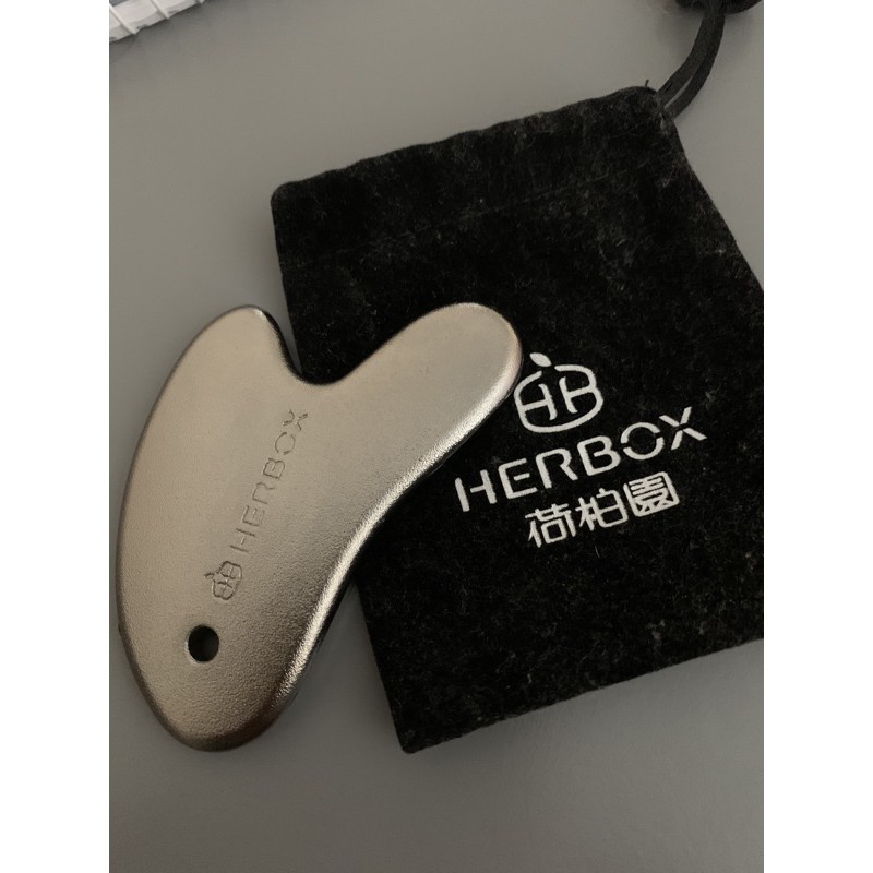 二手 專櫃品牌  HERBOX 荷柏園 鈦神奇導引片 鈦神奇刮痧片