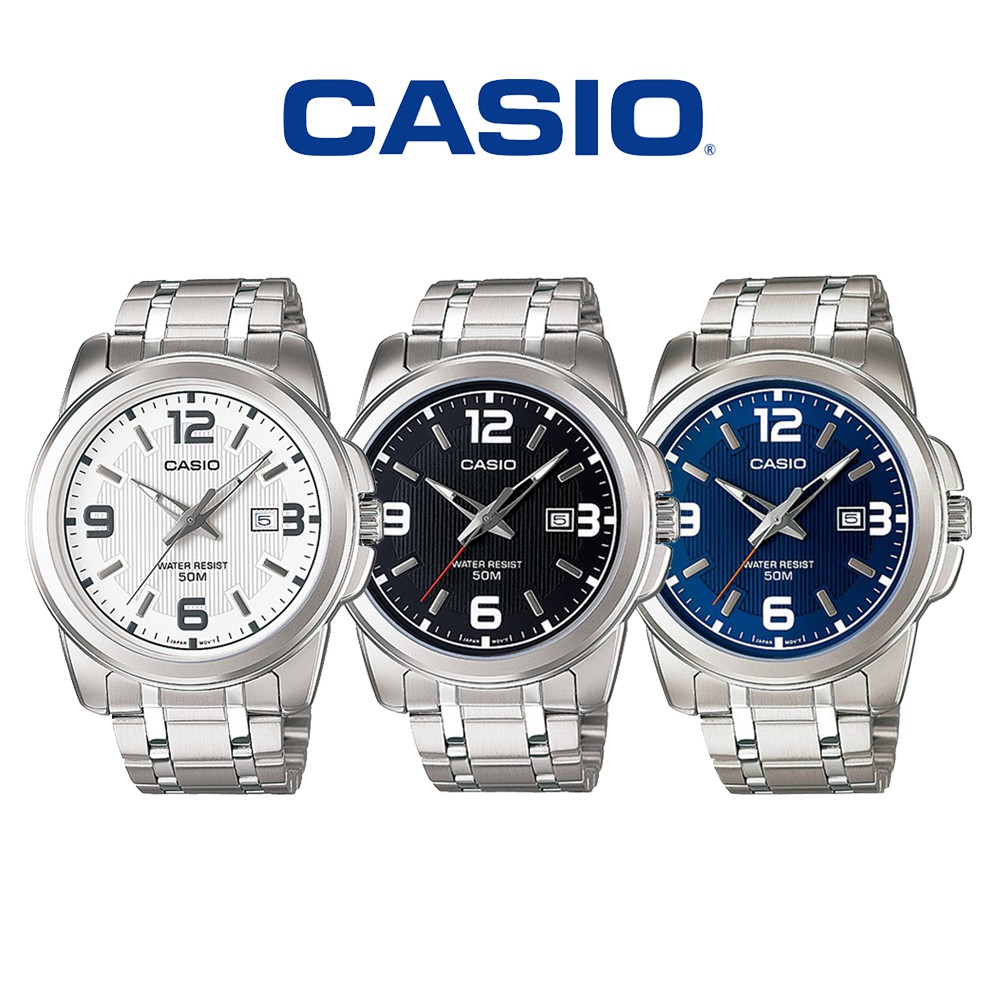 【WANgT】【CASIO 卡西歐】CASIO手錶 石英錶 指針錶 鋼錶帶 鋼帶錶 男生手錶 業務手錶 MTP-1314