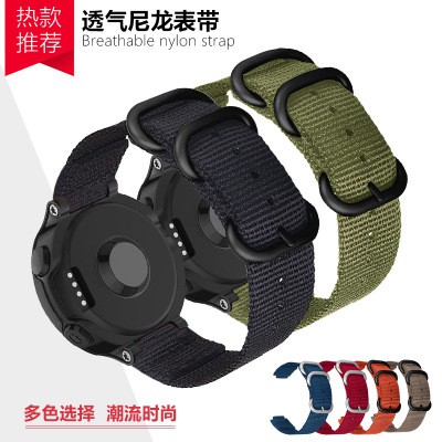 佳明Garmin forerunner220 230 235 620 630 735表帶 尼龍帆布錶帶 針扣尼龍替換腕帶