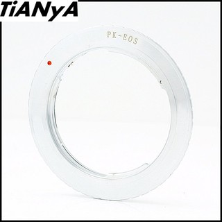 又敗家｜Tianya天涯PK-EOS鏡頭轉接環(賓得士PK鏡頭轉成EF EF-s接環相機)Pentax轉Canon PK