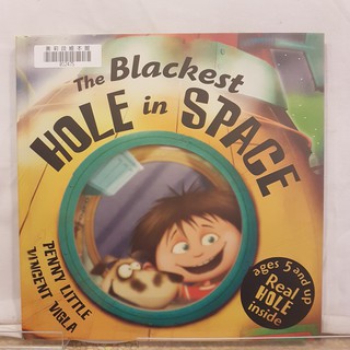 二手書📗英文繪本The Blackest Hole in Space//Vincent Vigla//冒險