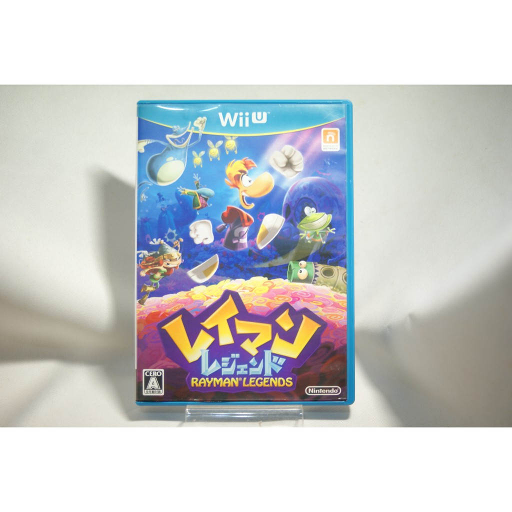 [耀西]二手 純日版 任天堂 Wii U WiiU 雷射超人：傳奇 RAYMAN：LEGENDS 含稅附發票