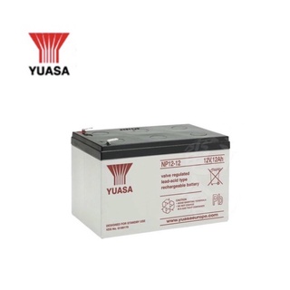 YUASA湯淺 NP12-12 鉛酸電池 12V，12Ah