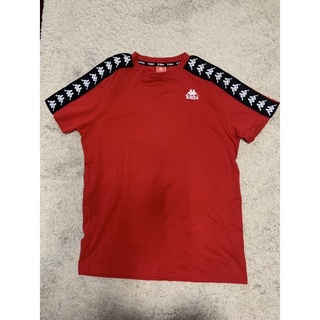 Kappa紅色短袖T恤