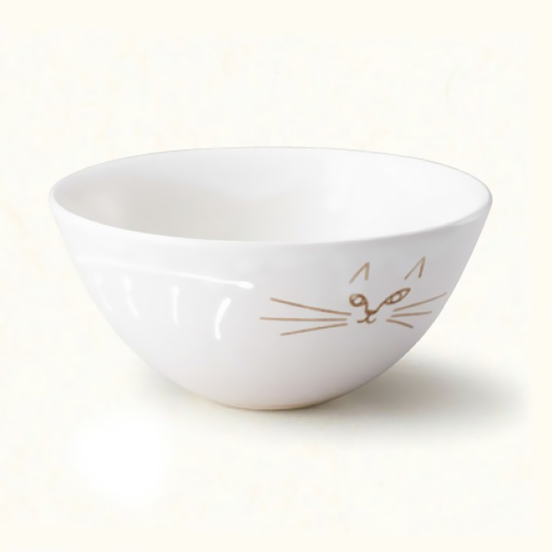 Sango Shima Neko Bowl/ White eslite誠品