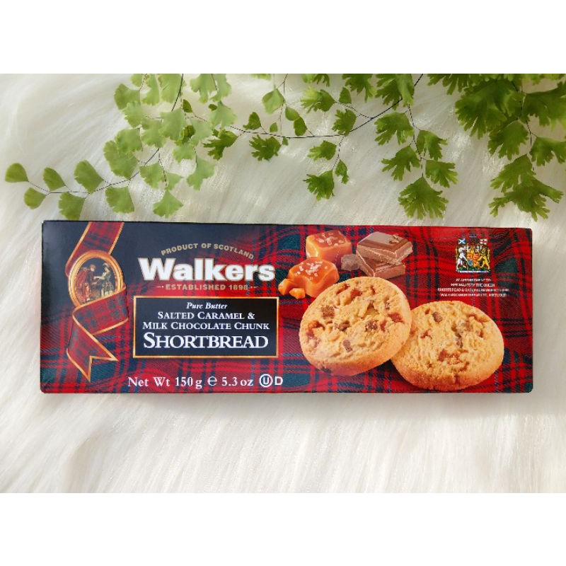Walkers 蘇格蘭皇家 海鹽焦糖牛奶巧克力 奶油餅乾
