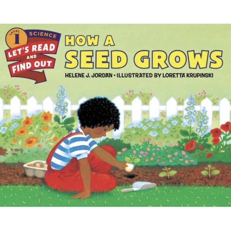 How A Seed Grows let’s read and find out science系列