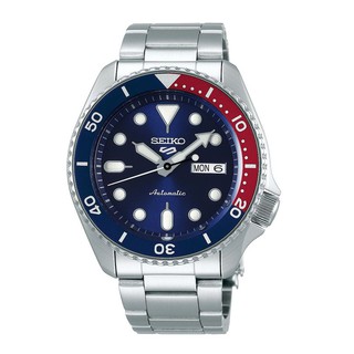 SEIKO WATCH 精工5 Sports可樂計分外圈日期星期自動上鍊機械鋼帶腕錶 型號：SRPD53K1【神梭鐘錶】