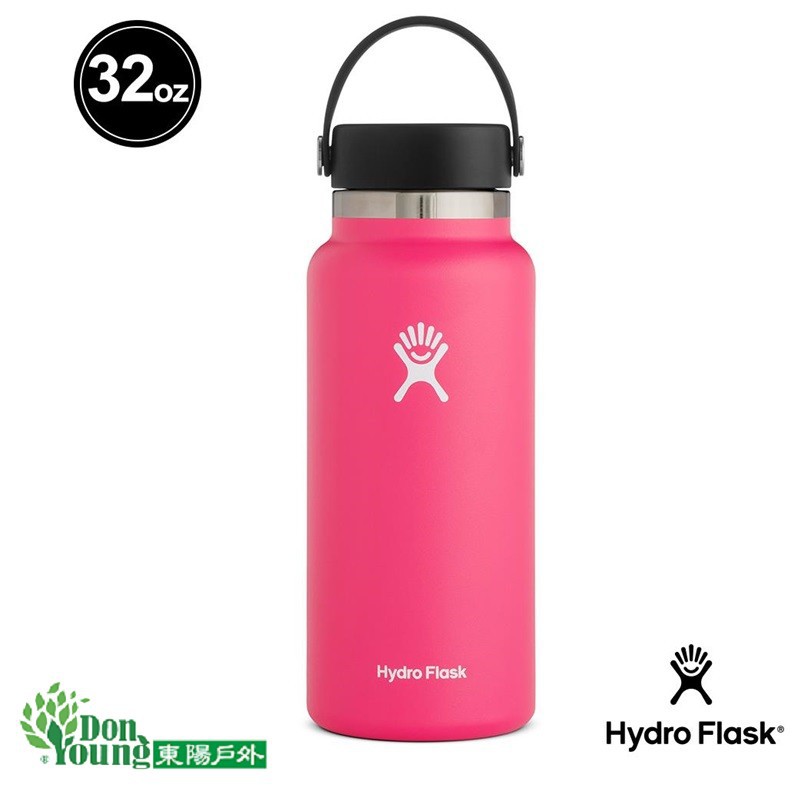 【HYDRO FLASK】32oz 寬口真空保溫鋼瓶 946ml  HFLW32L