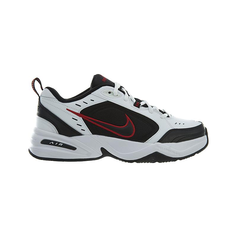 NIKE Air Monarch IV 男黑白休閒鞋 網球系列 KAORACER 415445101