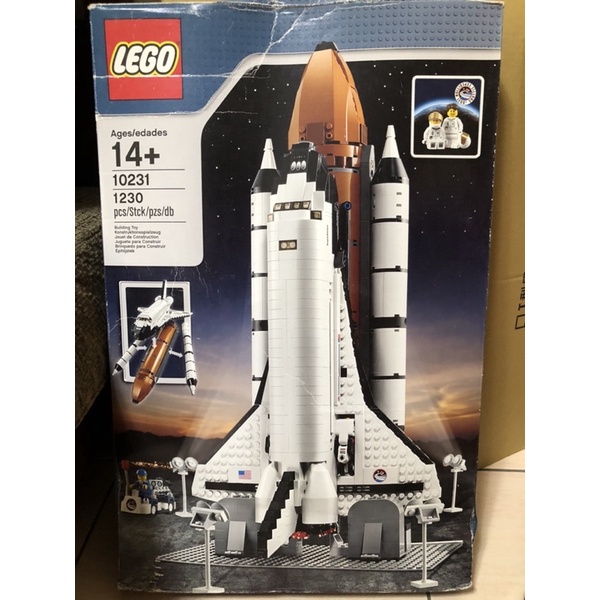 LEGO-10231 樂高航天飛機宇宙太空飛船火箭男孩子益智積木玩具