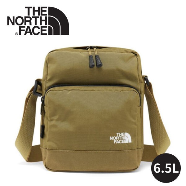 【The North Face 6.5L超輕耐磨斜背包《卡其》】2SAE/側背包/單肩包/休閒背包/悠遊山水
