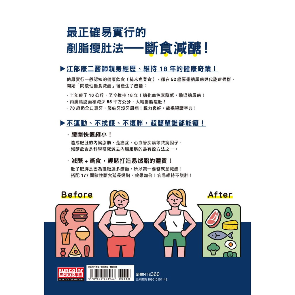 快速瘦肚 間歇性斷食減醣全書 江部康二 三采 9789576583933 諾貝爾網路商城 蝦皮購物