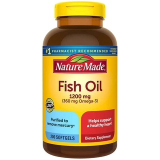 【現貨】即將調漲 200顆 萊萃美魚油 Nature Made 高單位 Fish Oil 美國好市多代購