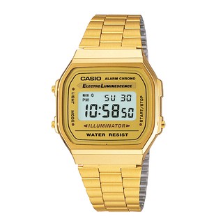 【奇異SHOPS】CASIO 全金復刻中性錶 A168WG-9W