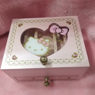 粉色Hellokitty珠寶收納盒