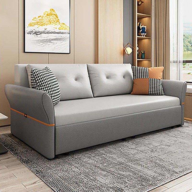 廠家直銷#折疊沙發床兩用客廳 小戶型三人科技布家用意式極簡多功能沙發床