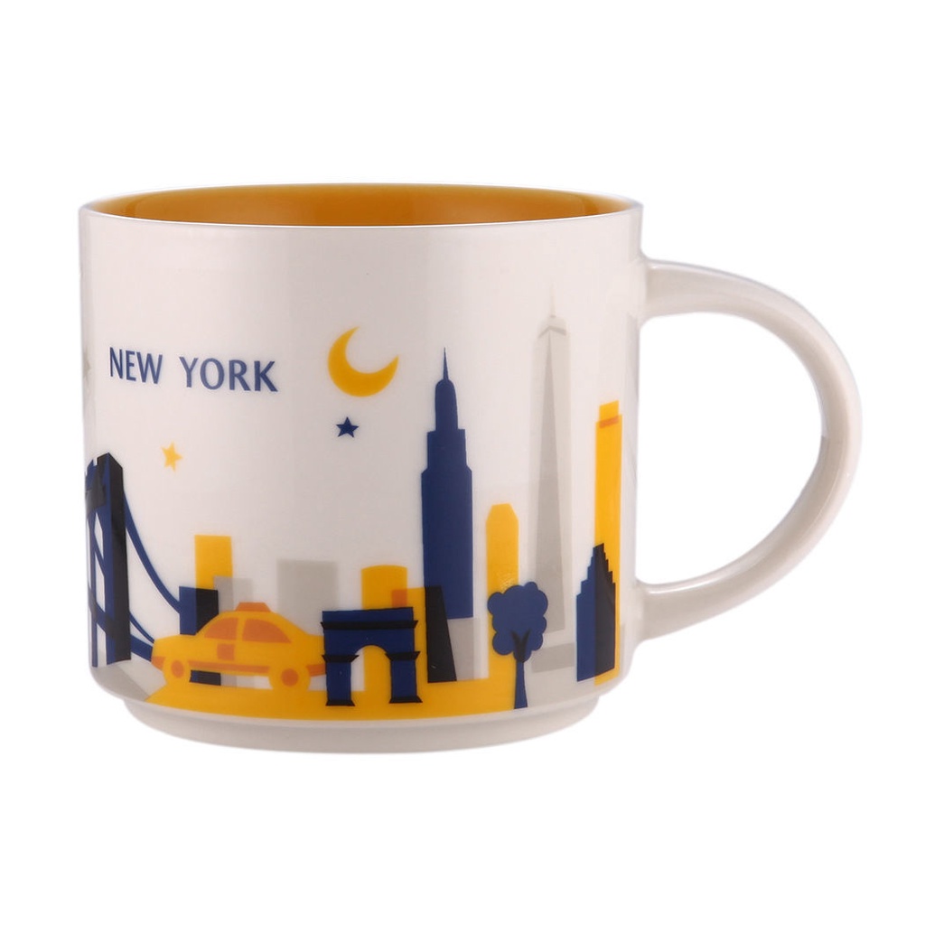 星巴克城市杯 馬克杯 彩釉陶瓷咖啡杯 414ml 美國日本紐約 華盛頓 洛杉磯馬克杯