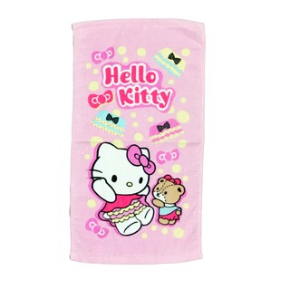 【Sanrio三麗鷗】凱蒂貓Cute屁屁篇童巾 100%棉 28x54cm