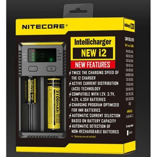 NiteCore/奈特科爾 NEW I2 雙槽智能電池充電器 18650