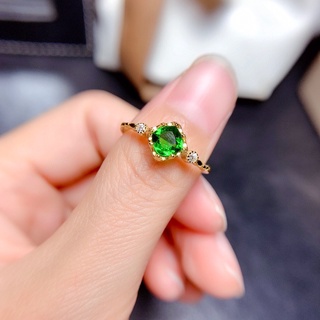 簡約風格鑽石祖母綠金不銹鋼女士時尚首飾結婚戒指 Cincin