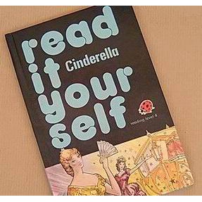 【二手近新】英文繪本小冊 Disney's read it yourself Cinderella 口袋書（灰姑娘）