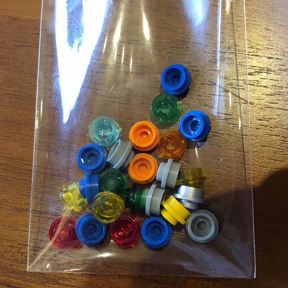 [Lego 樂高] 圓形 一孔 零件