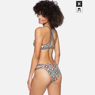 HURLEY X BLACK GIRLS SURF｜女 MAX MOSAIC GEO MODERATE BOTT比基尼褲