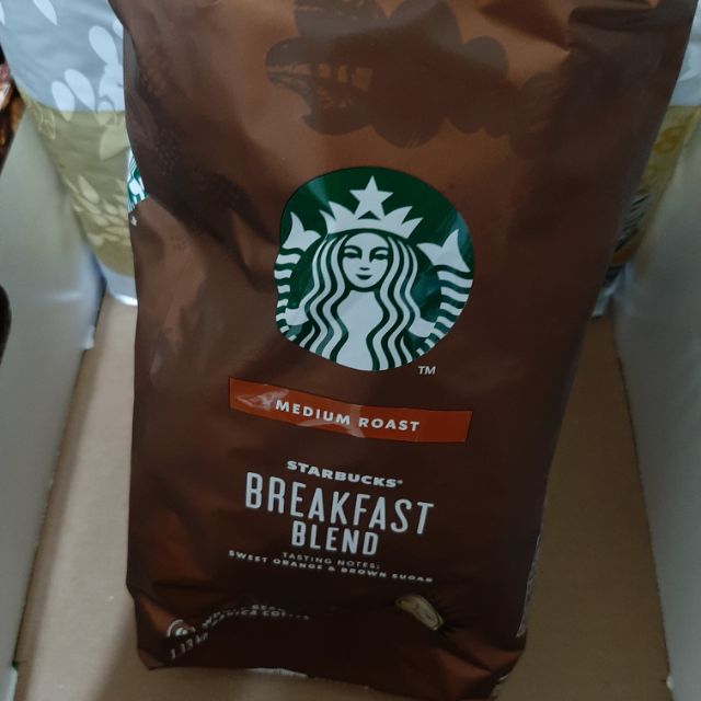 （現貨 )  好市多~STARBUCKS 星巴克 早餐綜合咖啡豆(每包1130g)低價