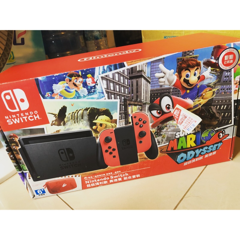 任天堂 NS Switch  奧德賽同捆機