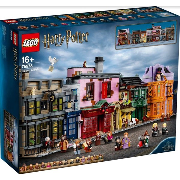 限時特價【積木樂園】樂高 LEGO 75978 哈利波特系列 -斜角巷 Diagon Alley