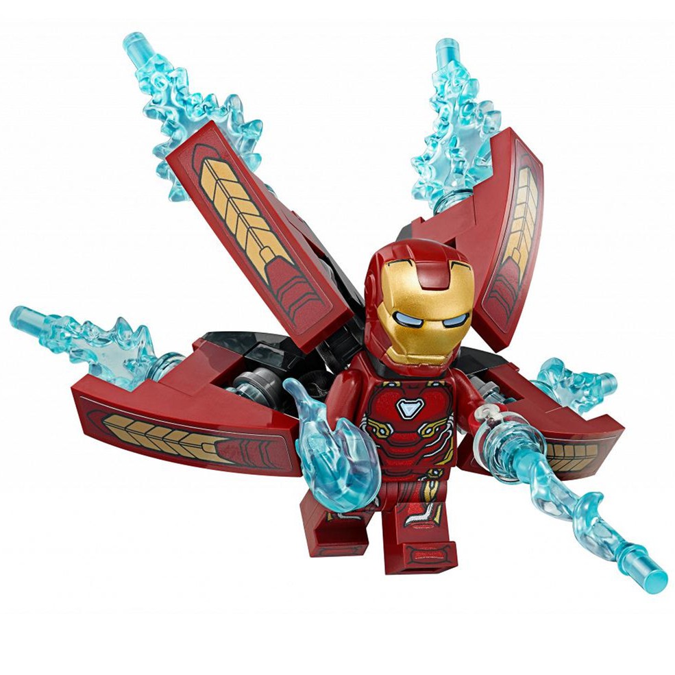 LEGO 樂高 超級英雄人偶 復仇者聯盟 3 sh497 鋼鐵人 含飛行器 76107 2018新款