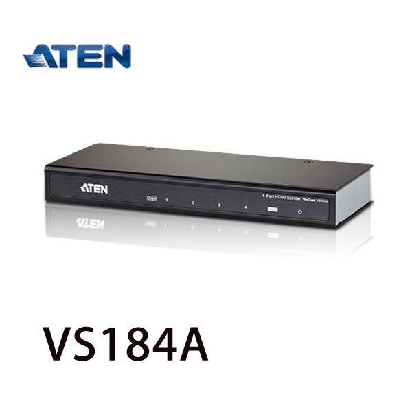 【3CTOWN】含稅附發票 ATEN 宏正 VS-184A VS184A 4埠HDMI影音分配器(附HDMI*1)