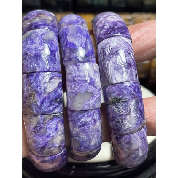 紫龍晶手鐲型手排20*14mm17-18圍