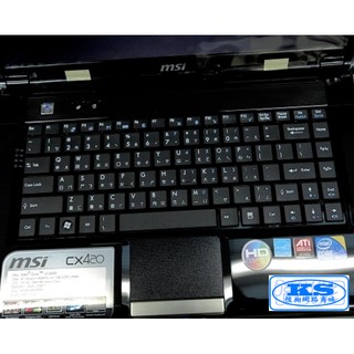 鍵盤膜 適用 微星 MSI CX420 X350 /X370/EX465/FX400 X460DX CR460 KS優品