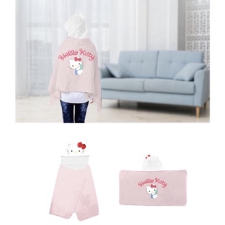阿猴達可達 三麗鷗sanrio連帽毛巾Hello Kitty 大耳狗 浴巾 聯名特色店限定 全新特價399元