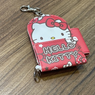 【日本進口】三麗鷗Hello Kitty紅色可伸縮鑰匙包