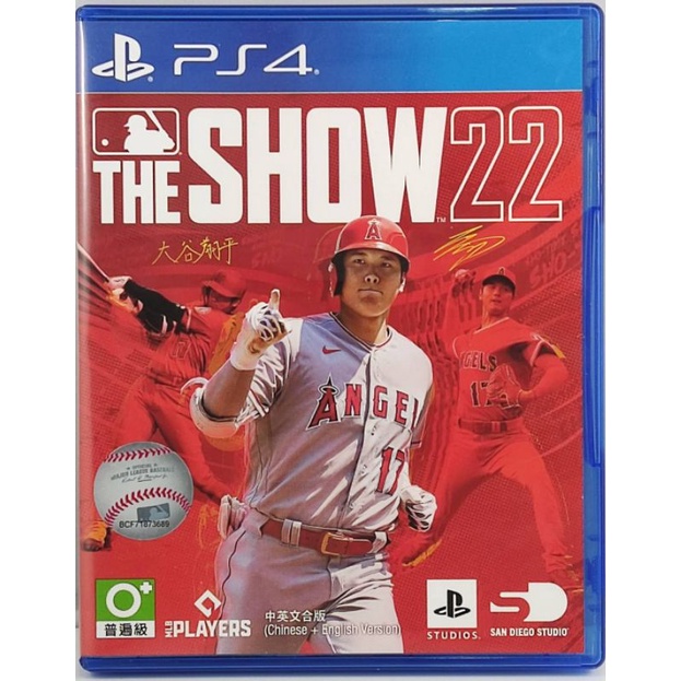 PS4 二手遊戲 The Show 22 大谷翔平 中文版