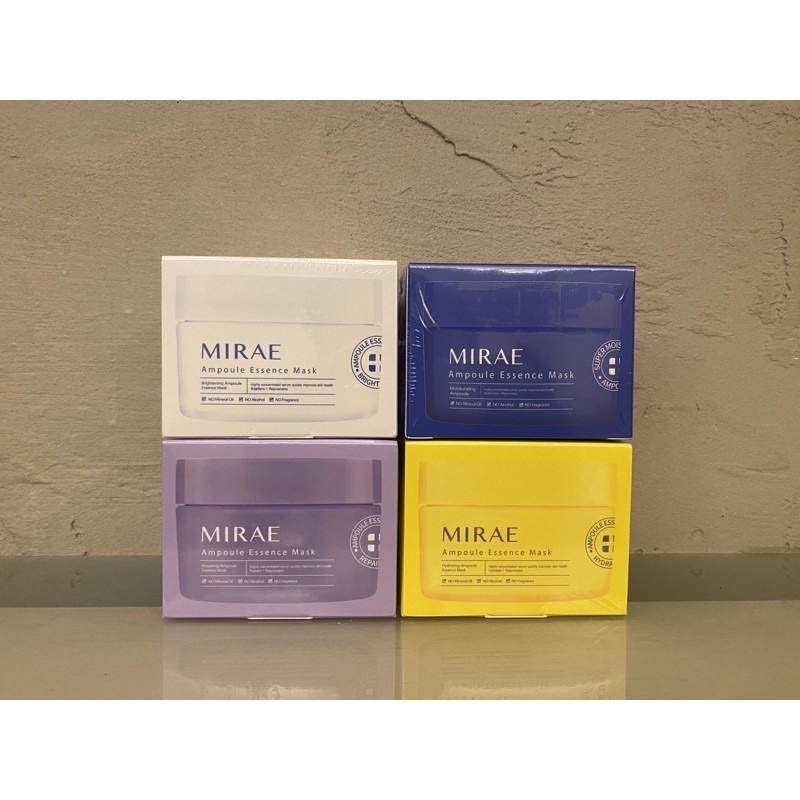 未來美-濃縮安瓶精華膜100ml （保濕/補水/亮白/修護 ）MIRAE *救急安瓶．晚安面膜*  【天使小店舖】